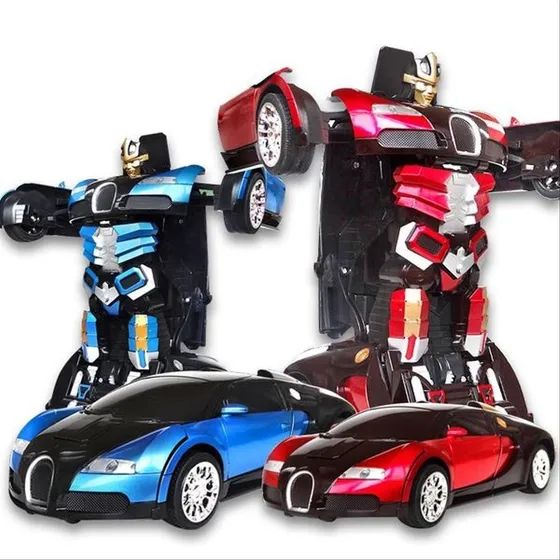 Auto Robot Transformers 2en1 Luces Sonido Mecha Ares Mnr
