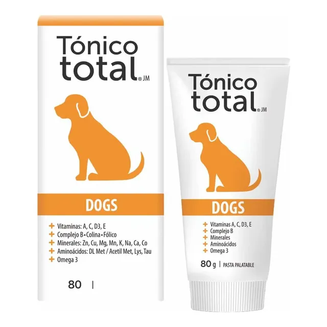 Complejo Vitaminico Para Perros Tonico Total En Pasta 80 Gr