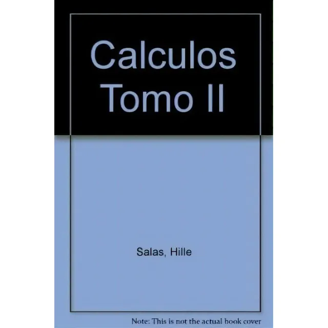2. Calculus 3 Ed, De Salas. Editorial Reverte, Tapa Blanda, Edición 1994 En Español