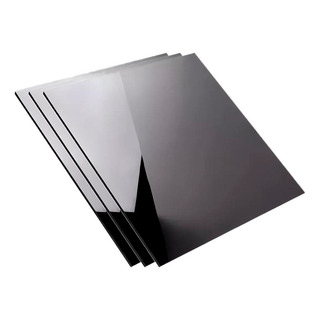 3 Placa De Acrílico Negro 3mm 33 X 22 Cm Corte Laser 3 Placa De Acrílico Negro 3mm 33 X 22 Cm Corte Laser