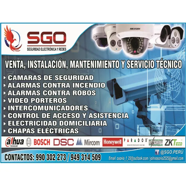 Servicio Técnico Cámaras De Seguridad Cctv, Alarma Incendio