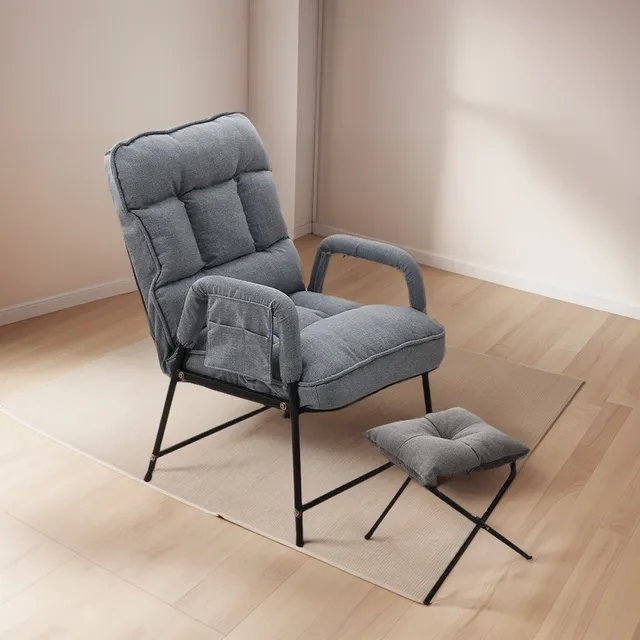 Sillón Silla Descanso Hogar Reposa Pies Reclinable Relax