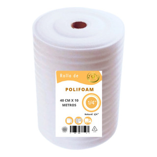 Rollo Polifoam Grueso Sustituto Papel Burbuja 40cmx10m Rollo Polifoam Grueso Sustituto Papel Burbuja 40cmx10m