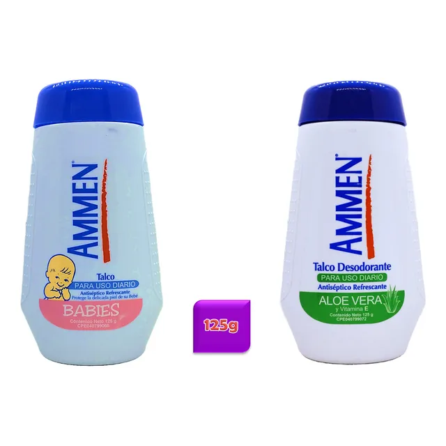 Talco Desodorante Ammen 125 G