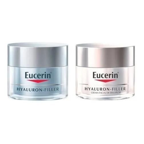 Eucerin Hyaluron Filler Fps30 De Día X 50 Ml + Noche X 50 Ml
