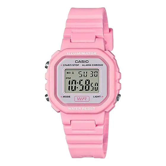 Relógio Casio Infantil Rosa 1 Ano De Garantia Original