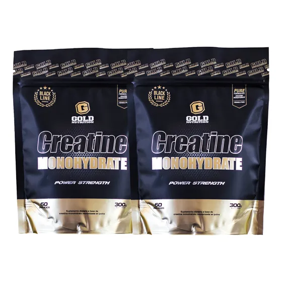 Creatinas Monohidrato Micronizada- Gold Nutrition X2
