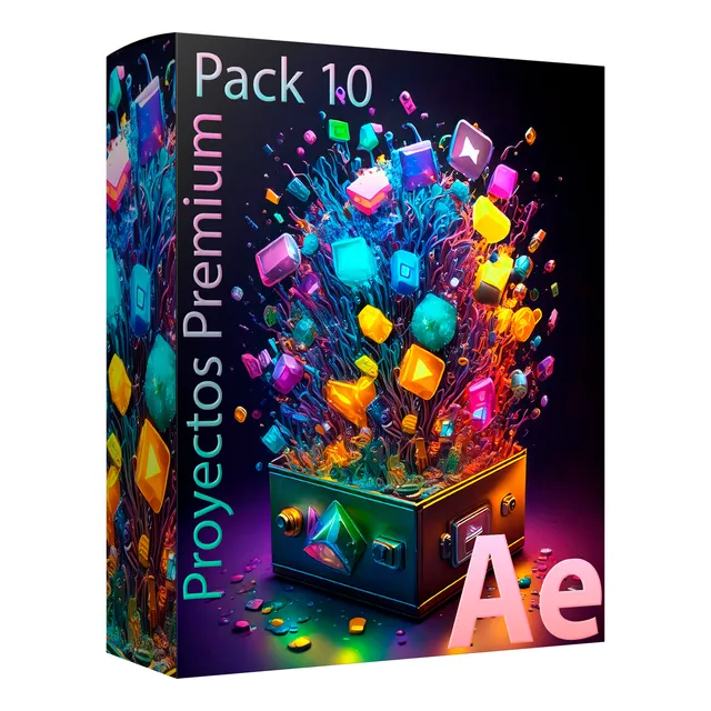 Proyecto After Effects - 10 Proyectos  Premium A Elección 