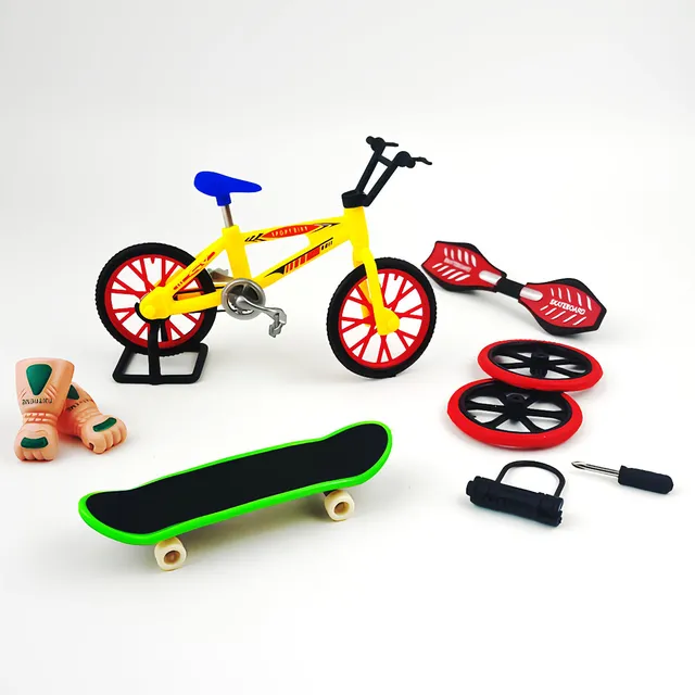 Skate De Dedo Bicicleta Waveboard Acessórios Dedos Radica