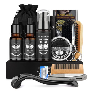 12 En 1 Barba Kit Cuidado, Con Crecimiento De Barba 12 En 1 Barba Kit Cuidado, Con Crecimiento De Barba