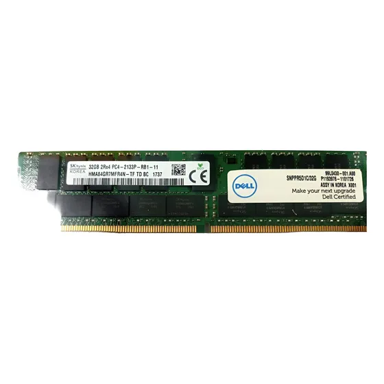 Memória Dell 32g Ddr4 2133mhz 2rx4 Ecc Reg  Snppr5d1c/32g 