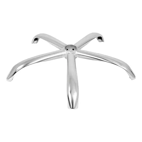 Base Estrella Cromada Para Silla Ejecutiva Resistente
