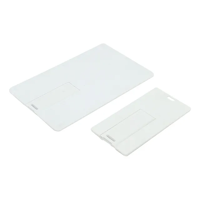 Usb Tarjeta Crédito 64gb Kit 10 Pza Blanco