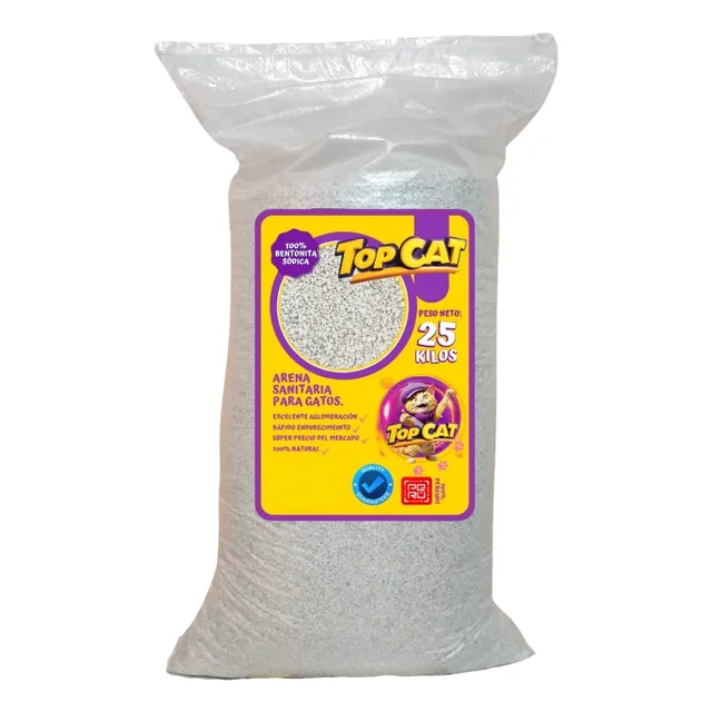 Arena Granulada Topcat 25 Kg Para Gatos