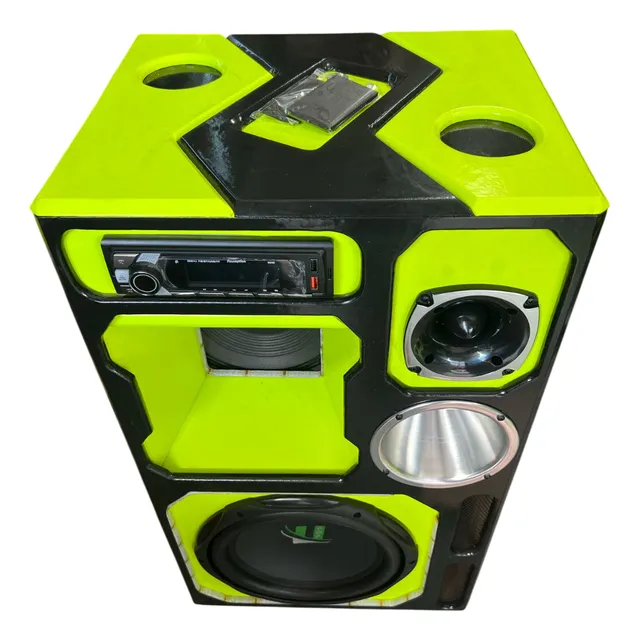 Caixa Bob Sub. 12 ' E Medio De 10 ' Completa + Brinde