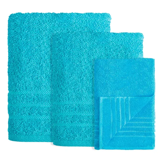 Toalla De Baño Classic Ama De Casa Brisa Set 3 Piezas