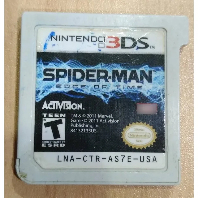 Spider-man. Edge Of Time. N3ds Org Usado. Qqj.