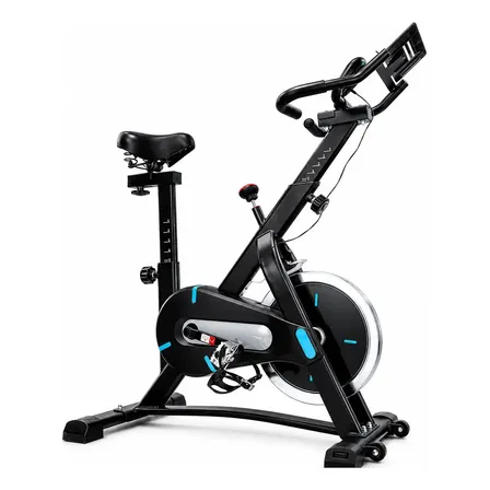 Bicicleta Ergométrica Spinning Mopower Home Spin 12 Roda de inércia de 15kg suporta até 120kg
