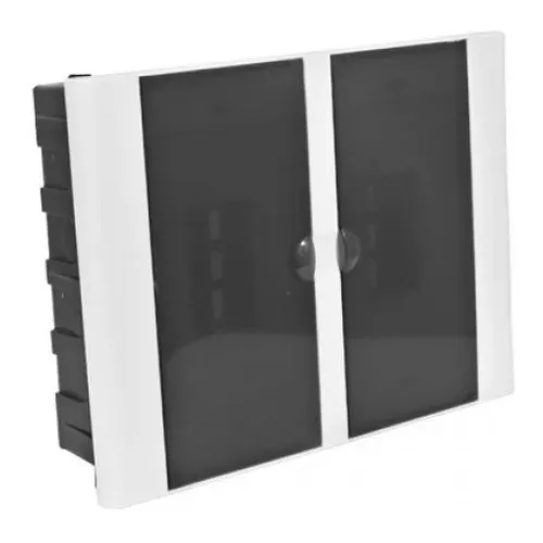 Quadro/ Caixa De Distribuição 12/16 Disjuntores Embutir- Taf