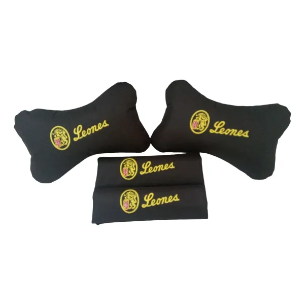 Combo Almohadas Apoya Cabeza Y Bandanas Leones Del Caracas 