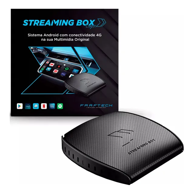 Streaming Box Soft Automotivo Para Carros C/ Sistema Carplay