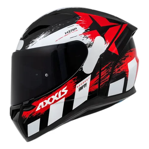 Capacete para moto integral Axxis Draken black, red e blue uk