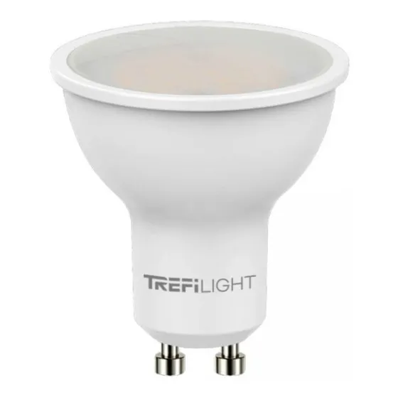 Lampara Dicroica Led 7w Luz Calida Gu10 220v Color de la luz Blanco cálido