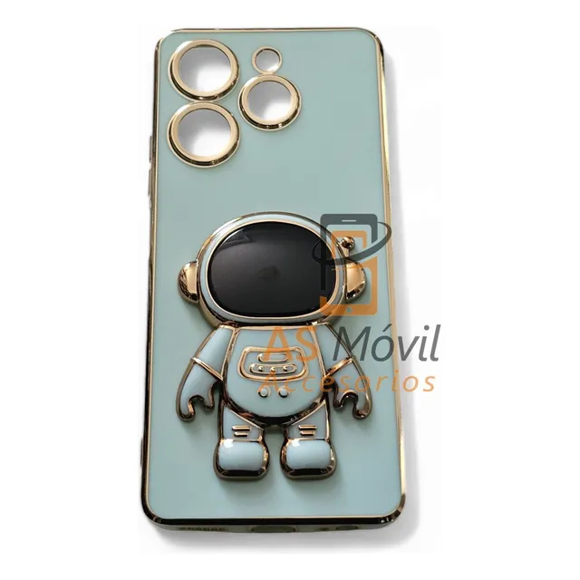 Case Funda Estuche Tpu Flexible De Lujo Con Astronauta New