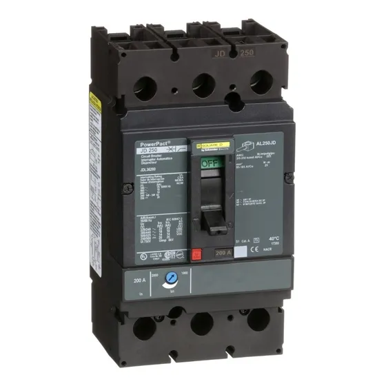 Interruptor Termomagnetico 3 Polos Square D 200a 18ka @ 480v