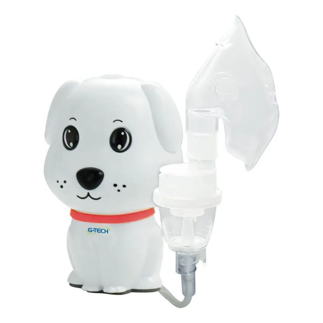 Nome: Inalador Nebulizador Superflow Plus Dcdog G-tech Cor Branco