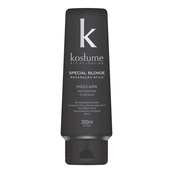 Mascara Matizadora Special Blonde Platinum Kostume 300 Ml
