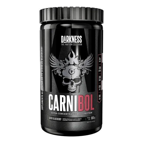Whey Proteína de Carne Carnibol Blueberry 900g Darkness
