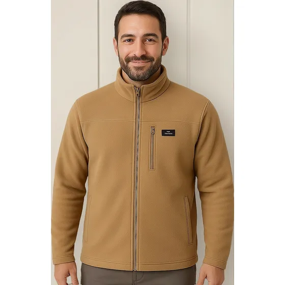 Campera Full Zip Polar Trown