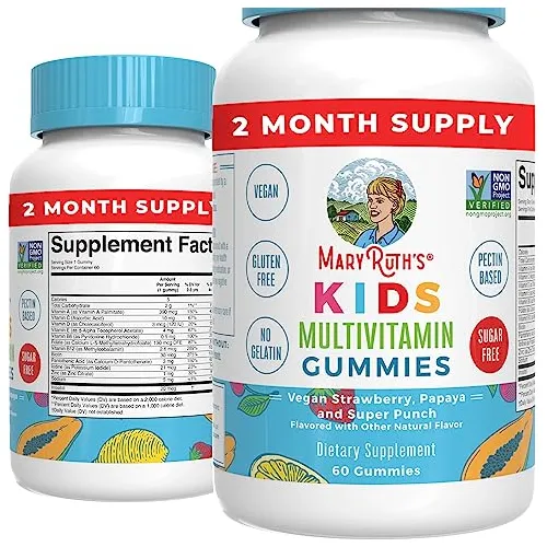 Maryruth Organics Toddler Vitamin Gummy, Usda, Zcgdq