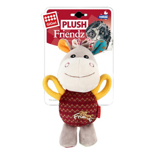 Juguete Para Perro Peluche Gigwi Donkey Plush Friendz 18 Cm Color Marrón Juguete Para Perro Peluche Gigwi Donkey Plush Friendz 18 Cm Color Marrón