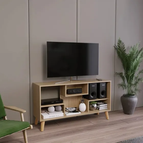 Mesa Para Tv  De 55 Tiene 120 Cm