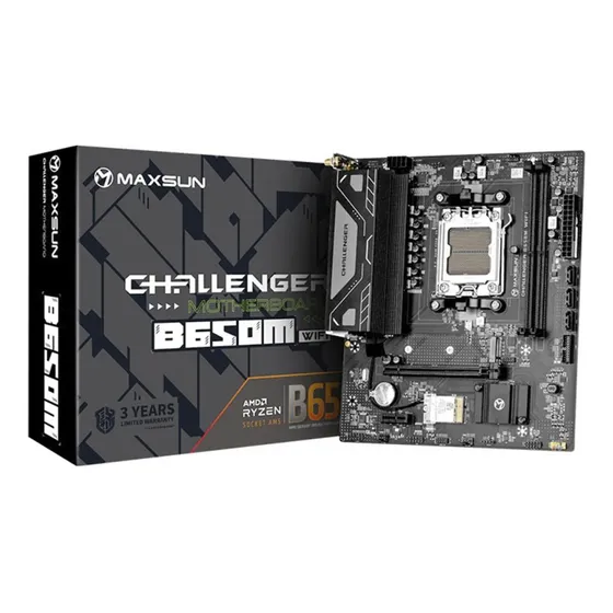 Placa Mãe Maxsun Challenger B650m