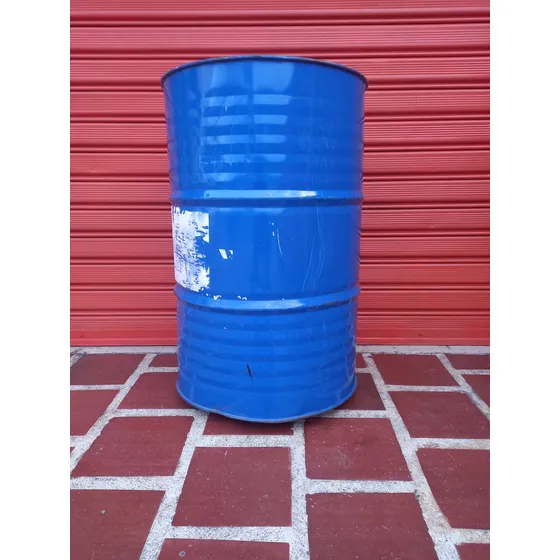 Barril Metálico Azul