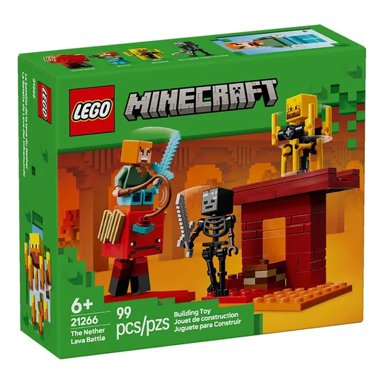 Lego La Batalla De Lava Del Inframundo (21266) Cantidad de piezas 99