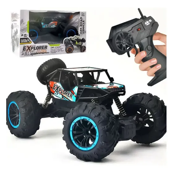 Auto Control Remoto Rc Todo Terreno 4x4 P/ Niños - El Rey