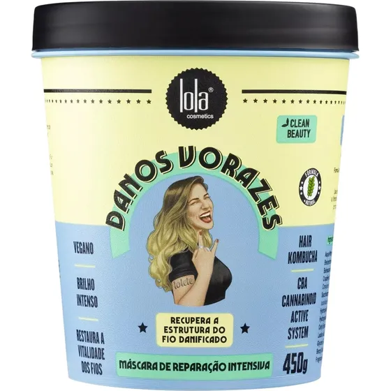 Máscara Lola Cosmetics Danos Vorazes 450g