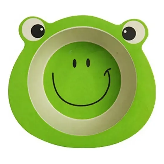 Plato Para Bebe O Niño Ecológico De Bambú
