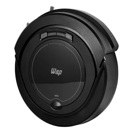 Robô Aspirador Robot W90 Varre Aspira E Passa Pano 30w Wap Cor Preto 127/220v