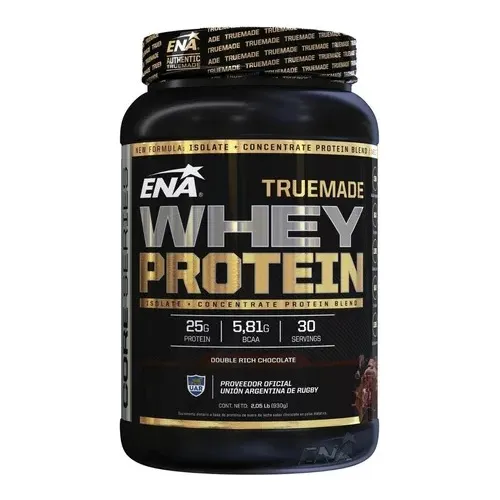 Suplemento en polvo ENA Sport Proteínas sabor double rich chocolate x 930g