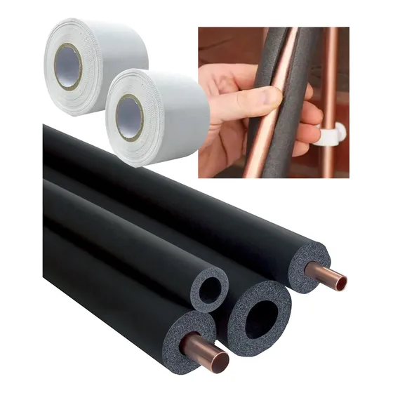 Kit 4 Pzs Armaflex Tubo Aislante Para Climas + 2 Cintas Pvc