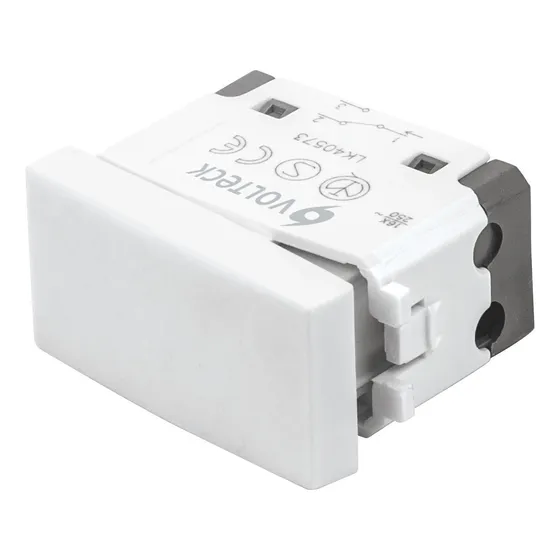 Interruptor 3 Vias Linea Oslo Color Blanco Volteck 48321