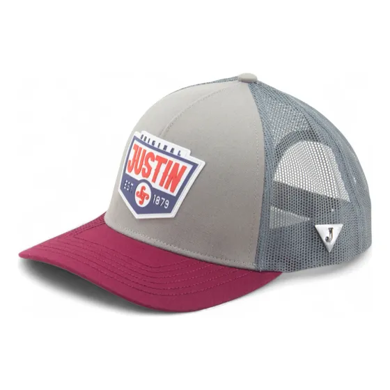 Gorra Justin Boots Mcallen V-gray