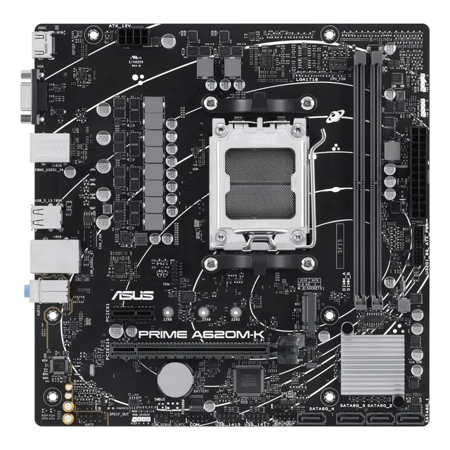 Tarjeta Prime A620m-k Serie A600 Negro Asus