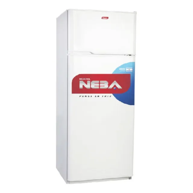 Heladera Con Freezer Blanca 240 Litros Neba A240 Color Blanco