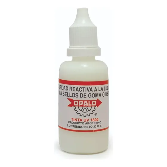 Tinta Invisible  Uv De Seguridad Opalo  X 30c.c.